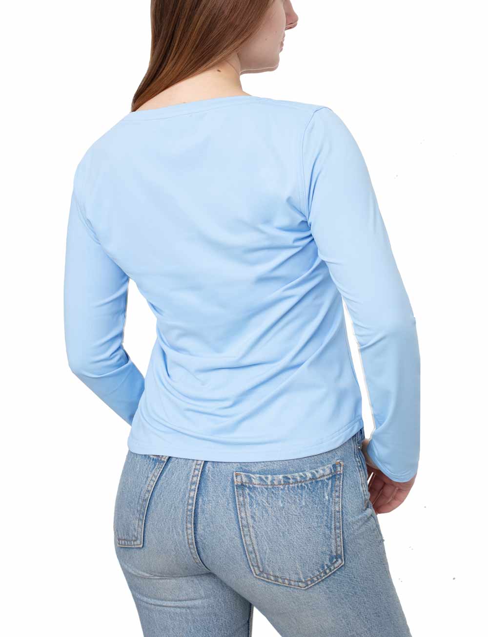 UV FREE Langarm Shirt blau back