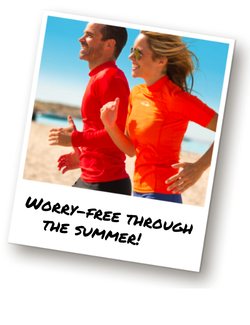 worry-free through the summer