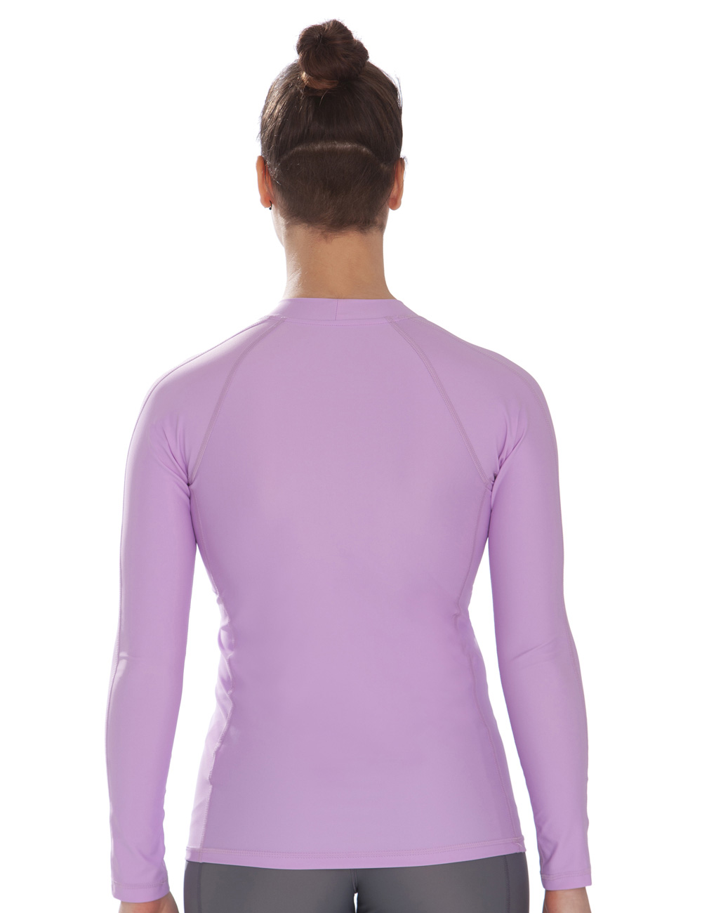 UV-Schutz Shirt Damen langarm UV-Schutzfaktor purple back