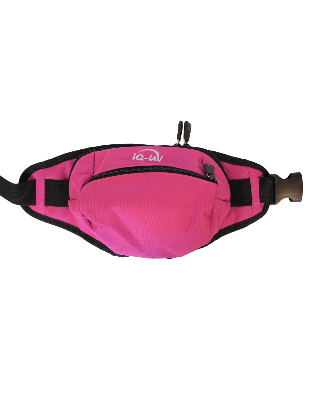 Hüfttasche mit Reißverschluss pink