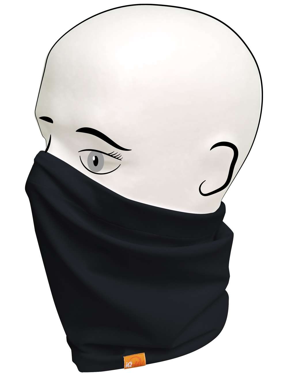 Tube Community Maske Mannequin schwarz