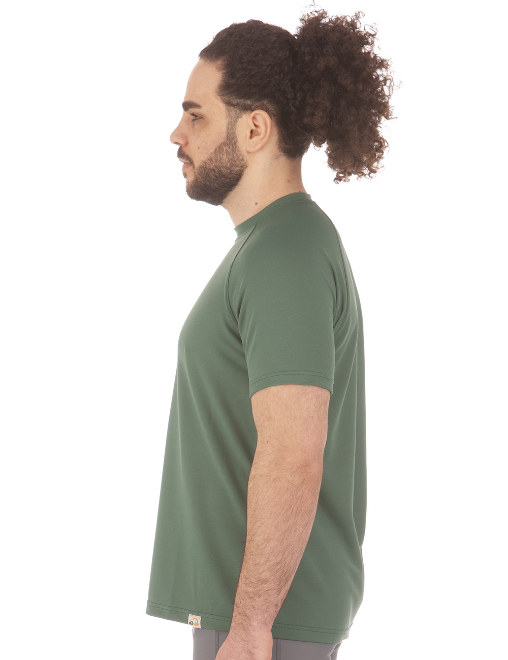 UV T-Shirt für Herren Outdoor Rundhals grün side