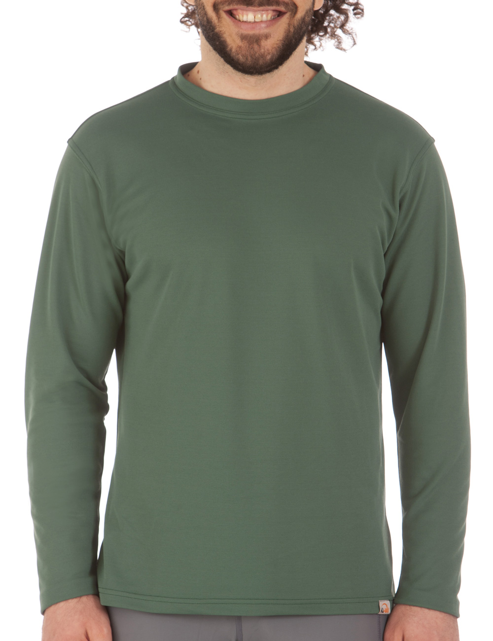UV 50+ T-Shirt langarm grün outdoor 
