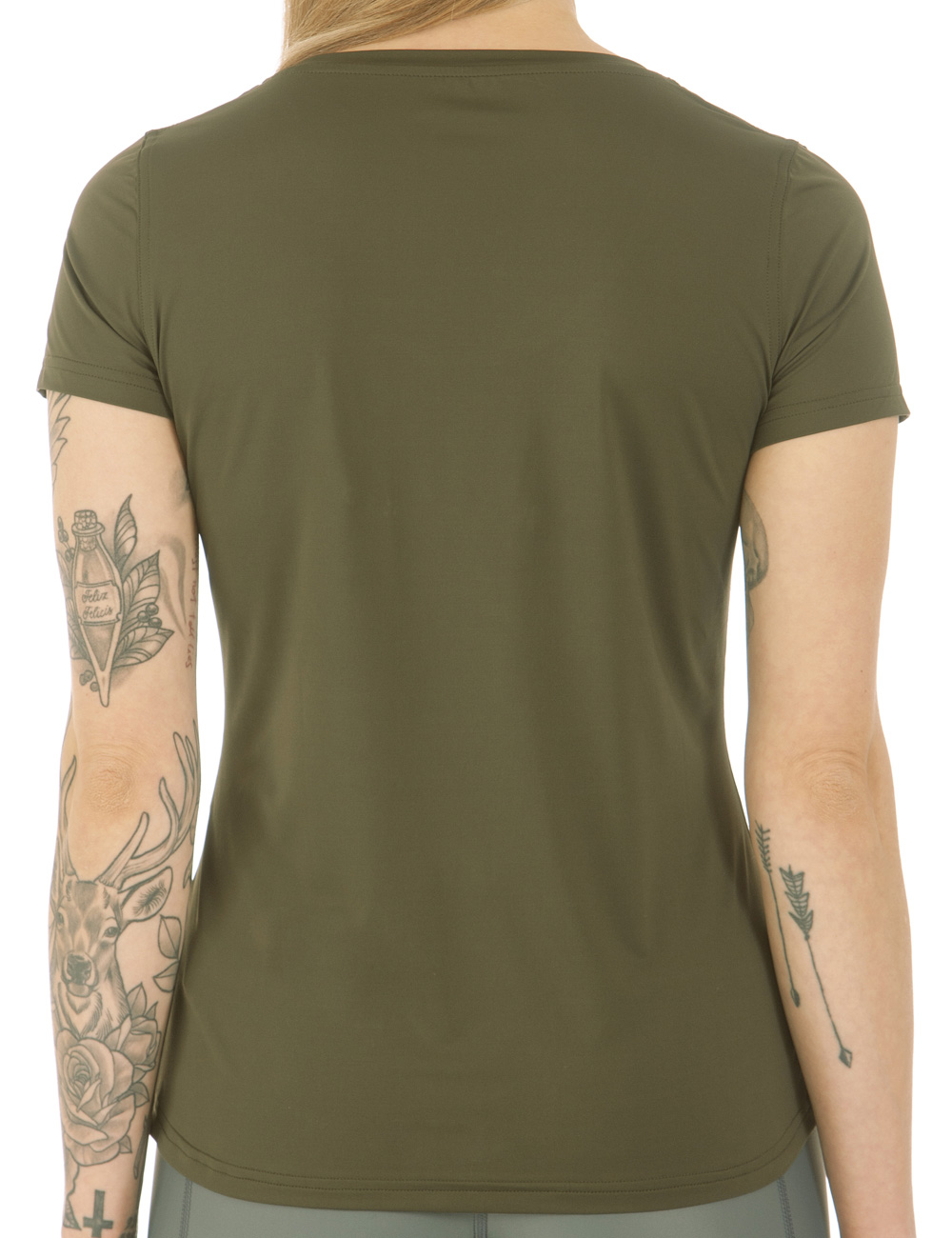 UV FREE Weitsicht shirt kurzarm grün back