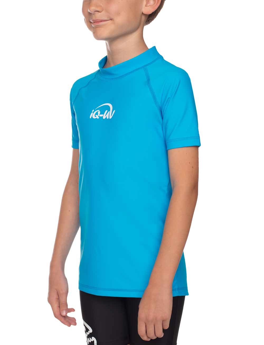 UV-Shirt für Kinder türkis