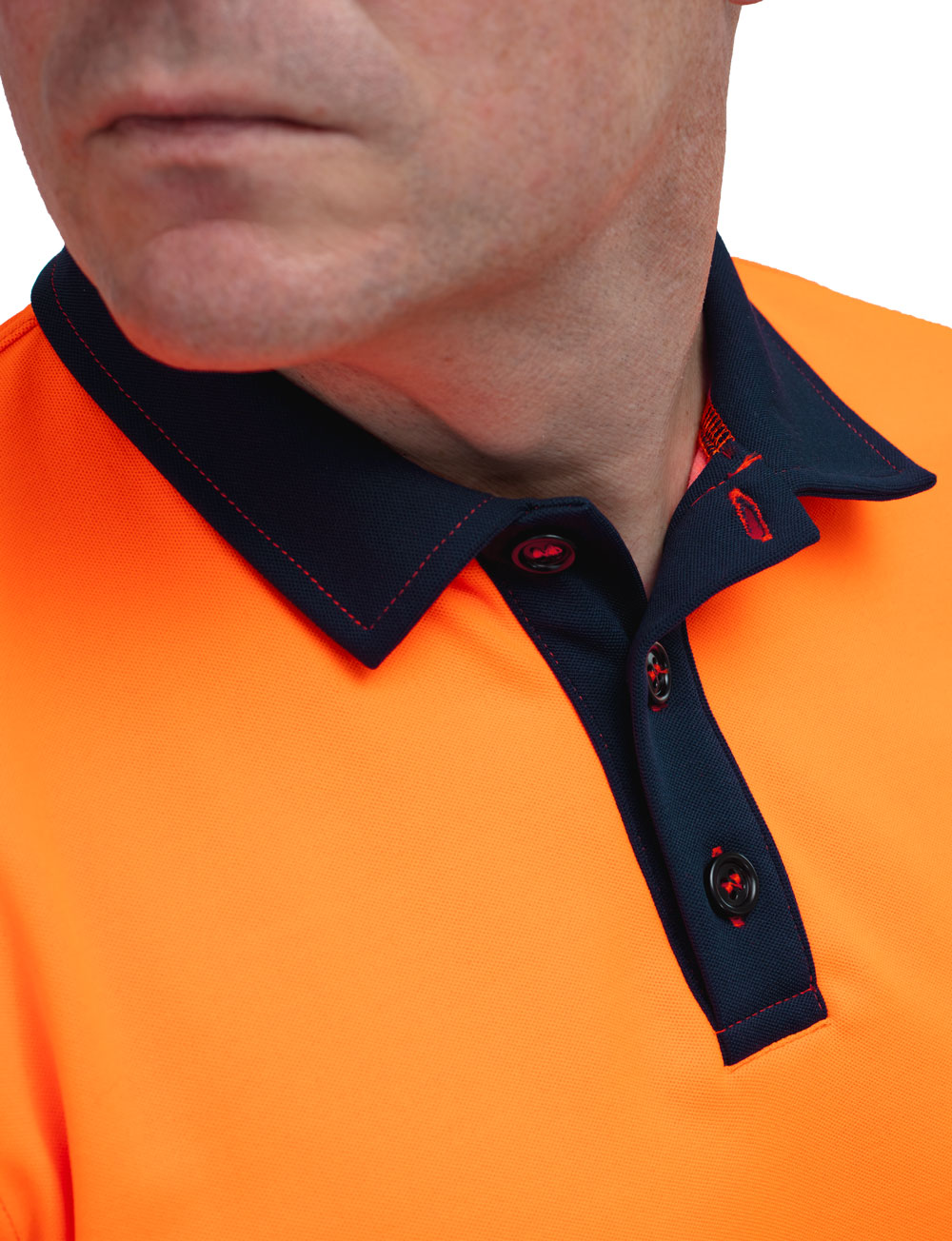UV Multi Protect Polo Shirt LS K2 kragen