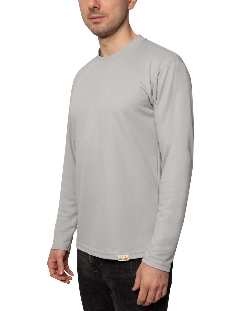 UV 50+ T-Shirt langarm grau outdoor