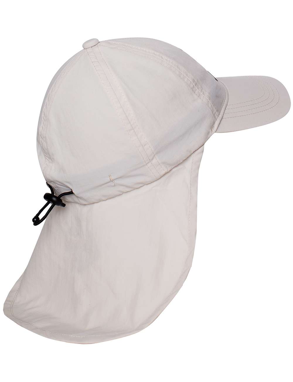 UV Schutz Kappe mit Nackenschutz und Pirat Kinder beige