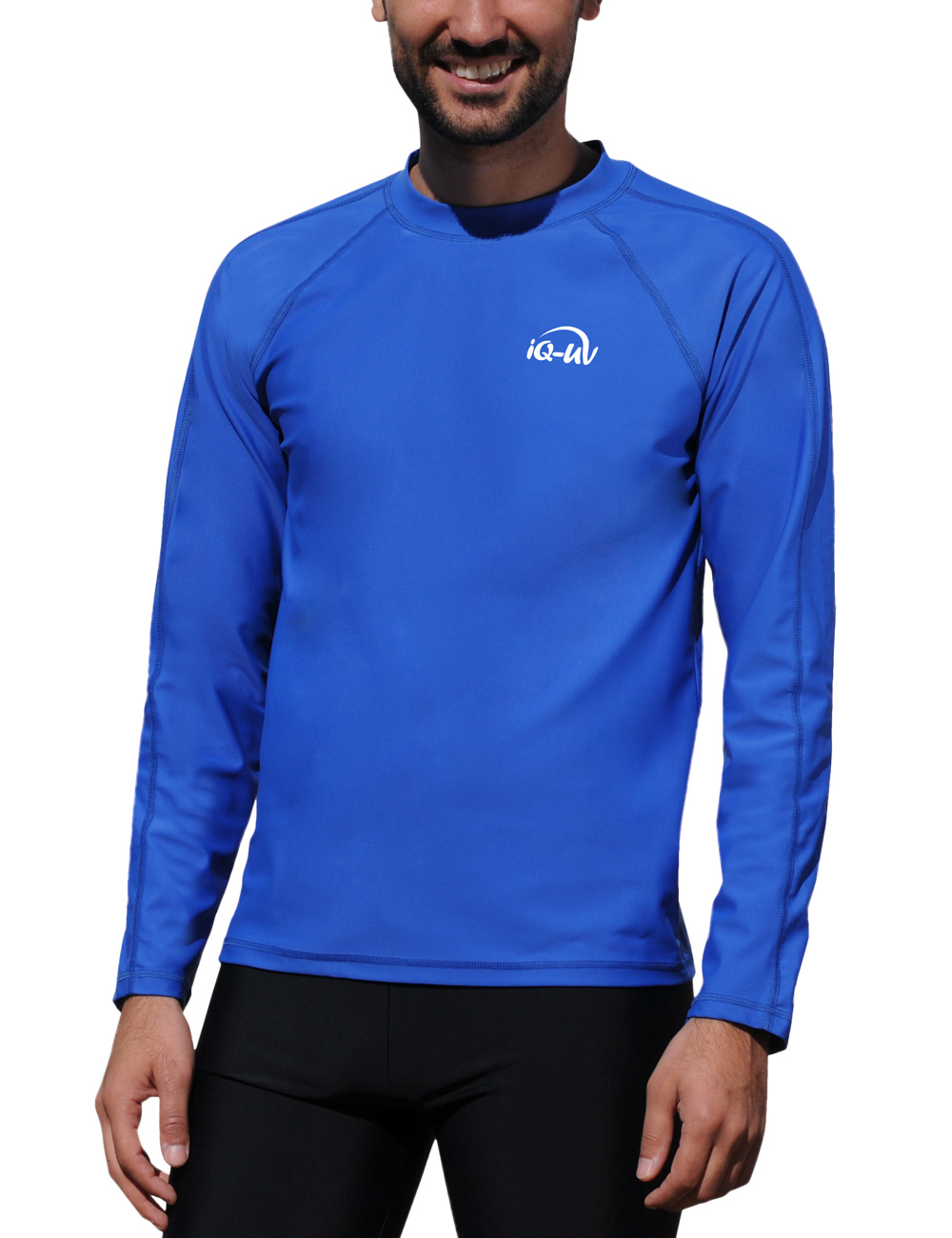 Men's Sun Protection Shirt Loose Fit Long Sleeve Beach and Water 