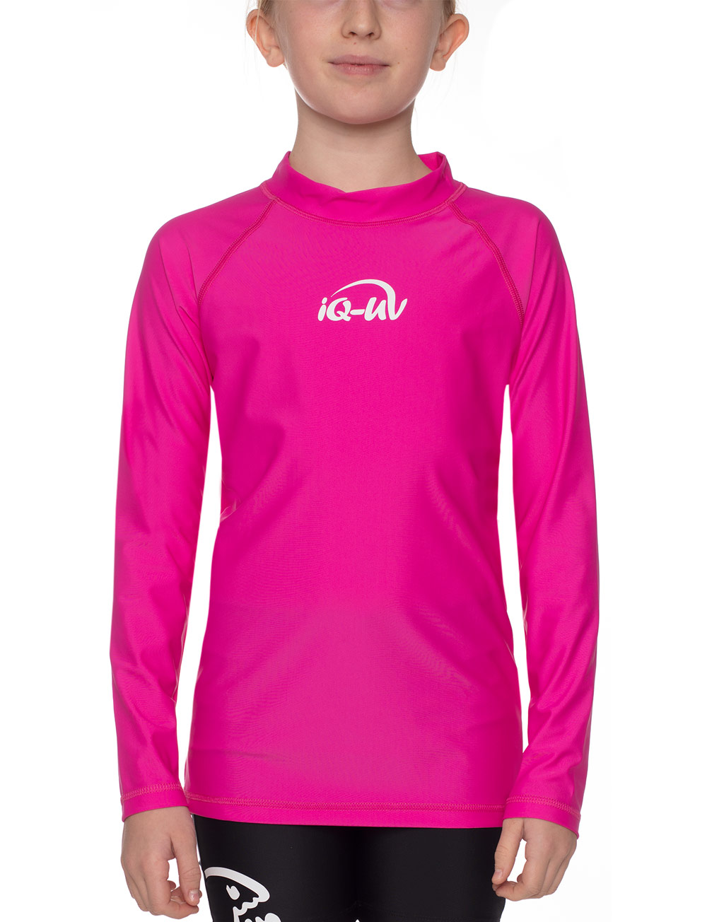 UV Sonnenschutz T-Shirt langarm elastisch UV Standard 801 und TüV geprüft Kinder pink