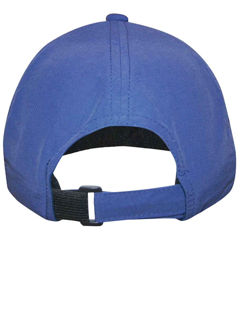 blaue kappe mit sonnenschutz back