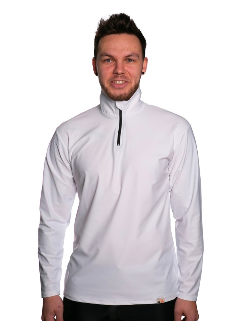 Men's long-sleeved shirt with zip fastening Water sports and leisure