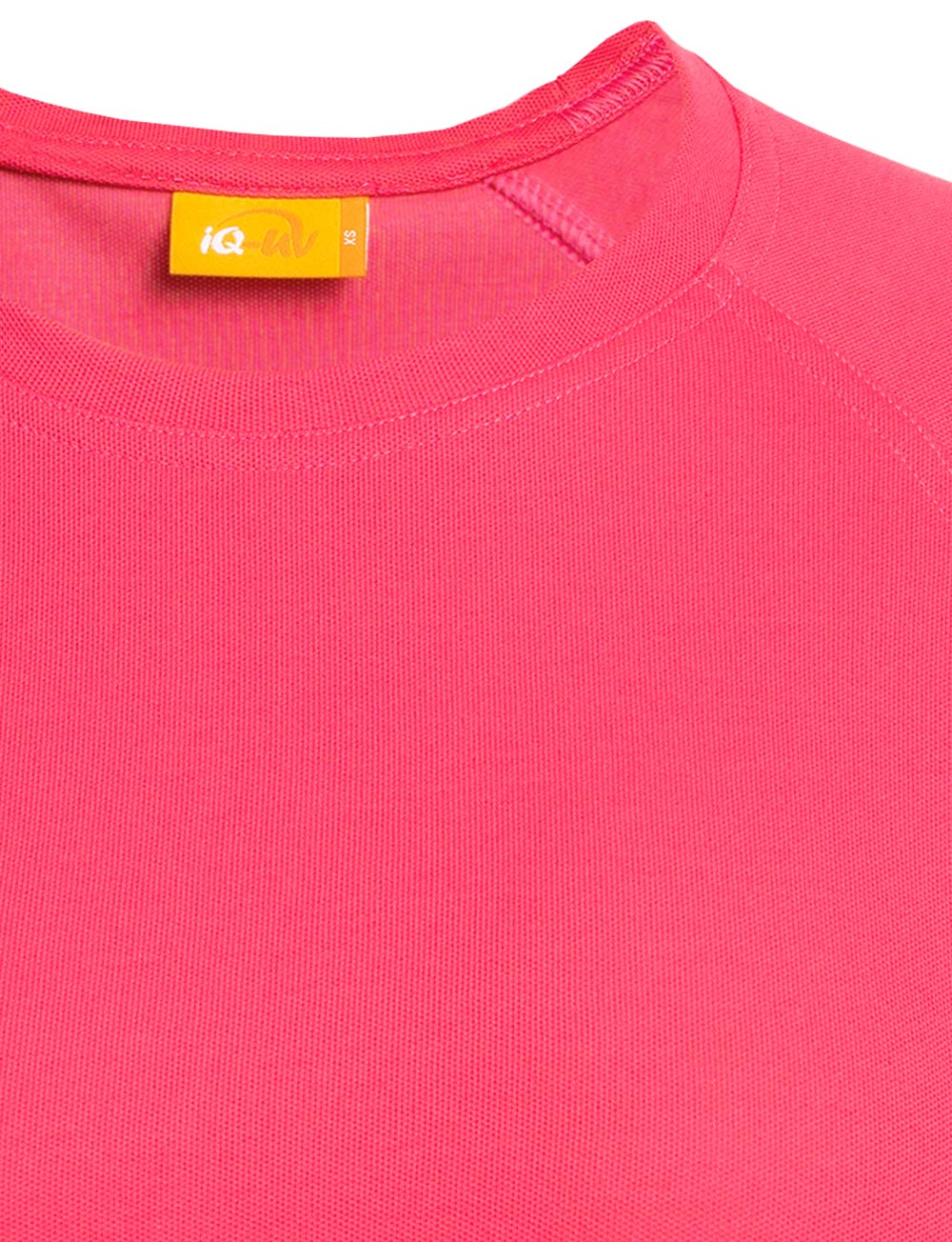UV Schutz T-Shirt langarm recycelt Damen raspberry close up
