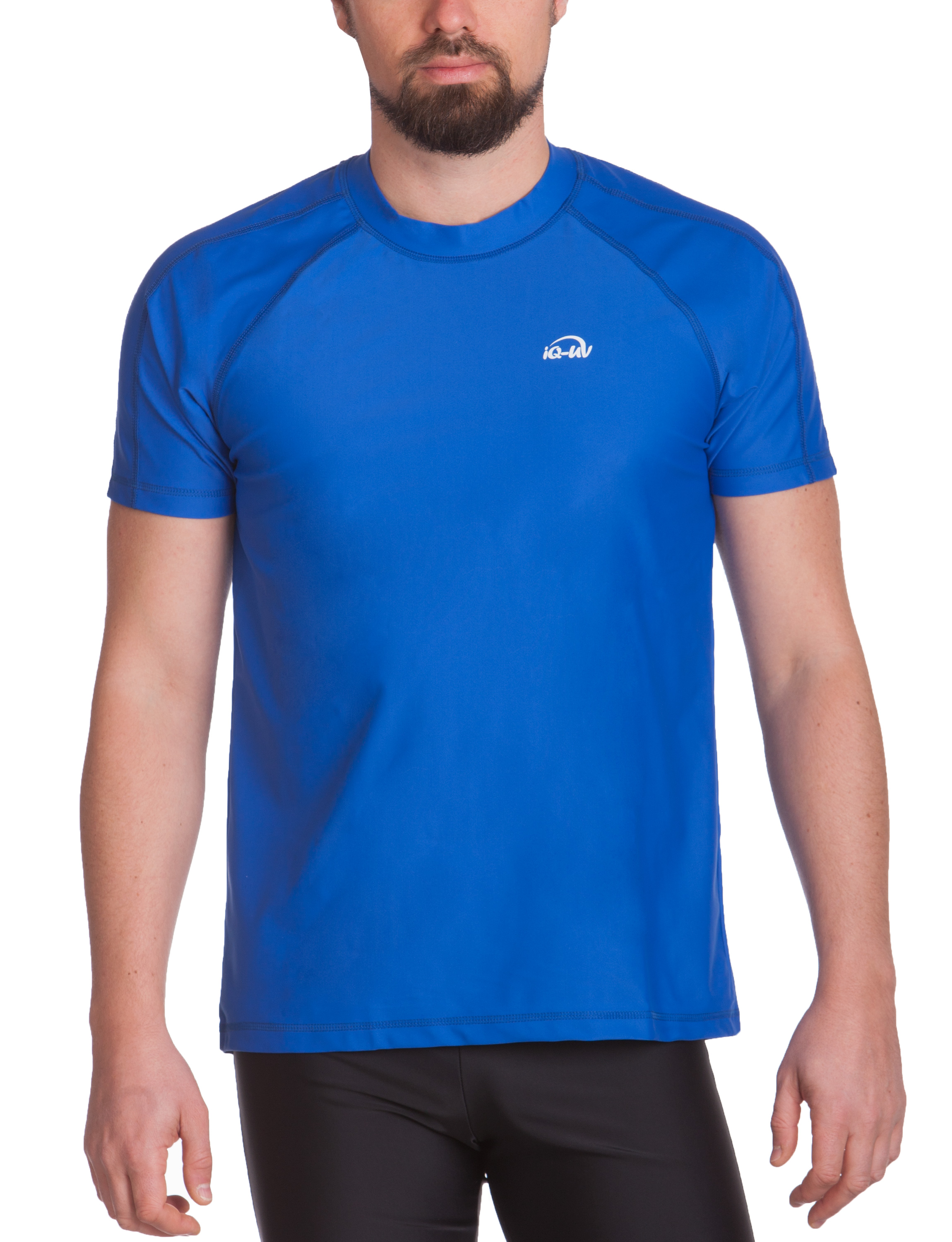 AQUA UV T-Shirt für Herren blau front