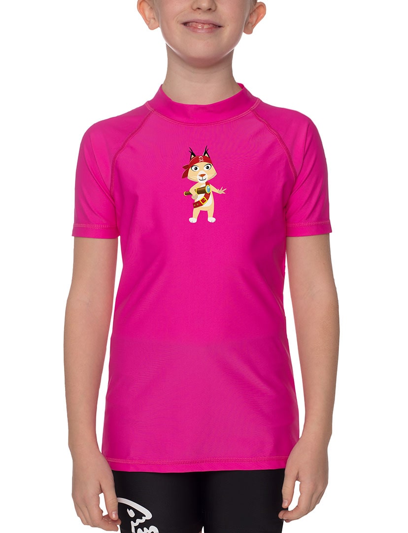 eva shirt pink kurzarm
