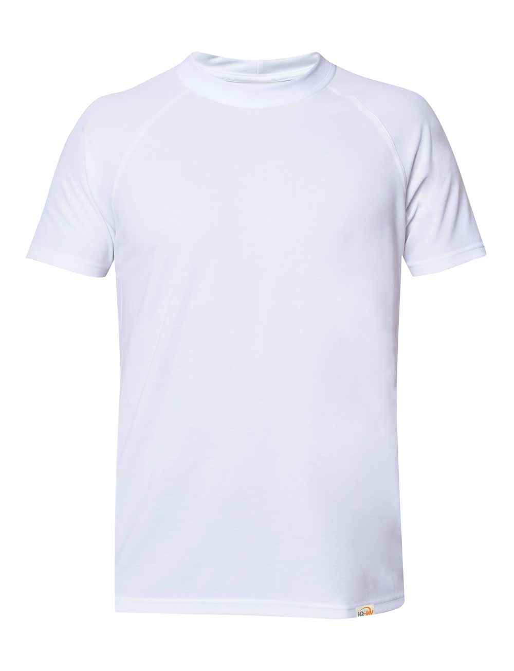 UV T-Shirt für Herren Outdoor Rundhals weiß