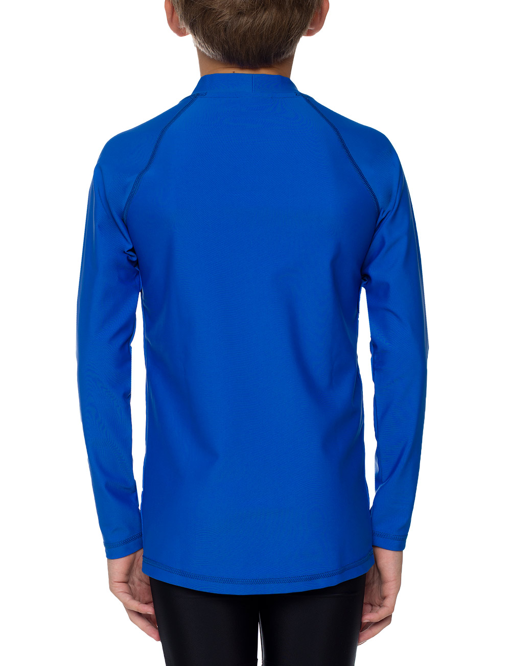 UV Sonnenschutz T-Shirt langarm elastisch UV UPF 50+ und TüV geprüft Kinder blau