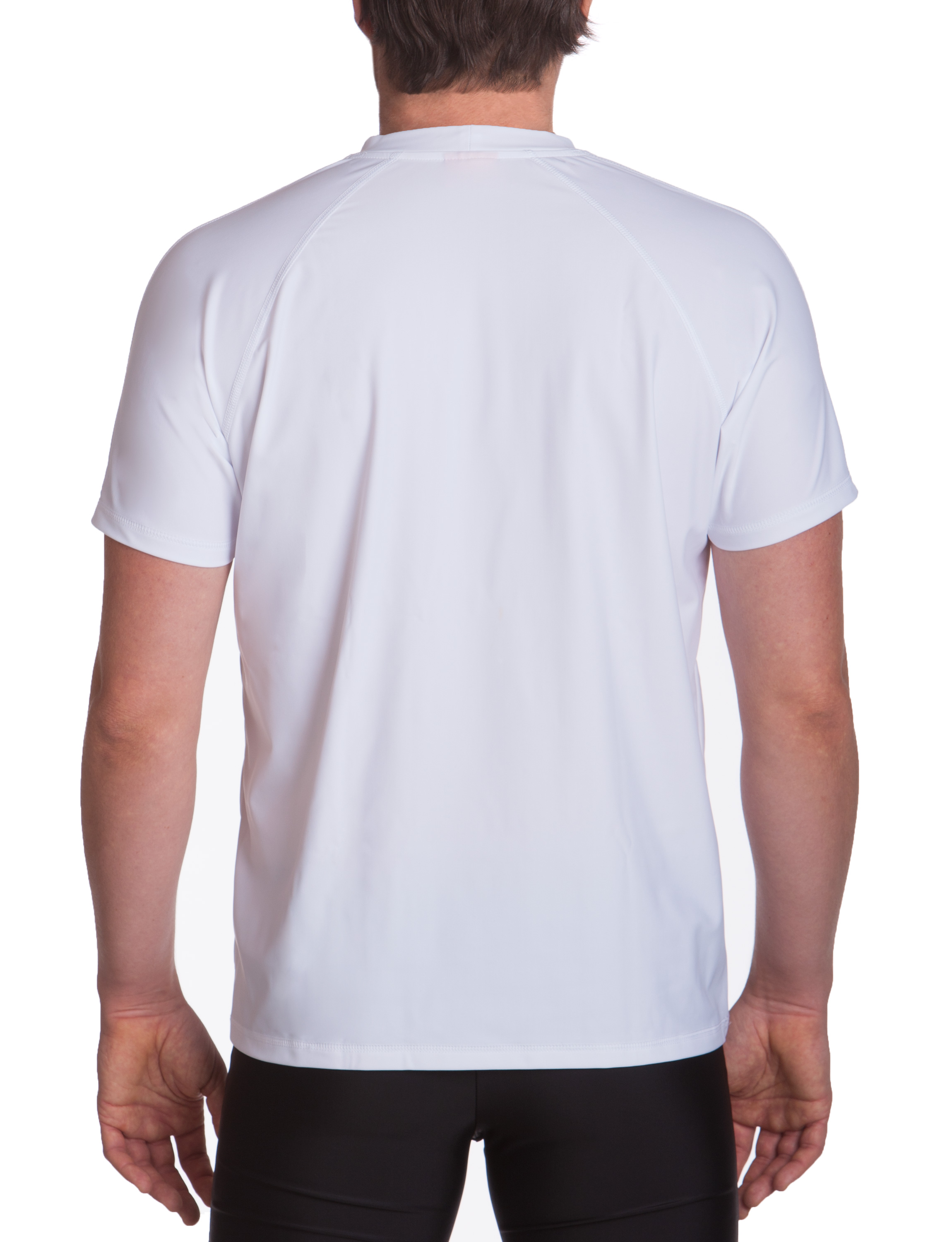 AQUA UV T-Shirt für Herren weiß back
