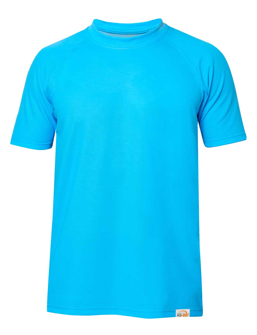 UV T-Shirt für Herren Outdoor Rundhals türkis