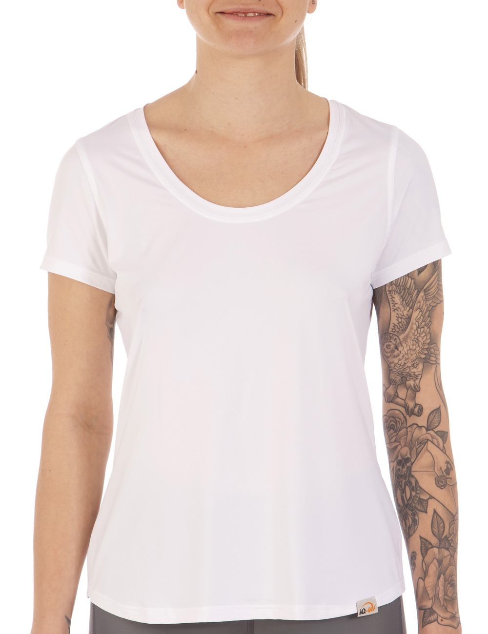 UV FREE Weitsicht shirt kurzarm weiß front