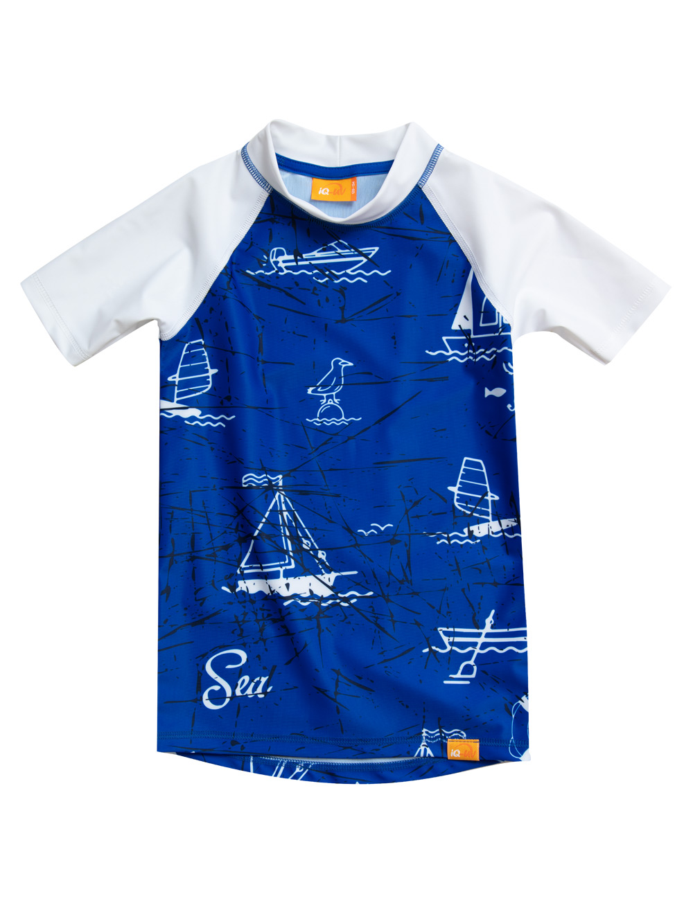 UV T-Shirt für Kinder | Sea Kinder blau-weiß